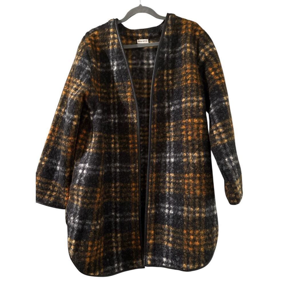 Ava and Viv Open Front Cardigan /Jacket